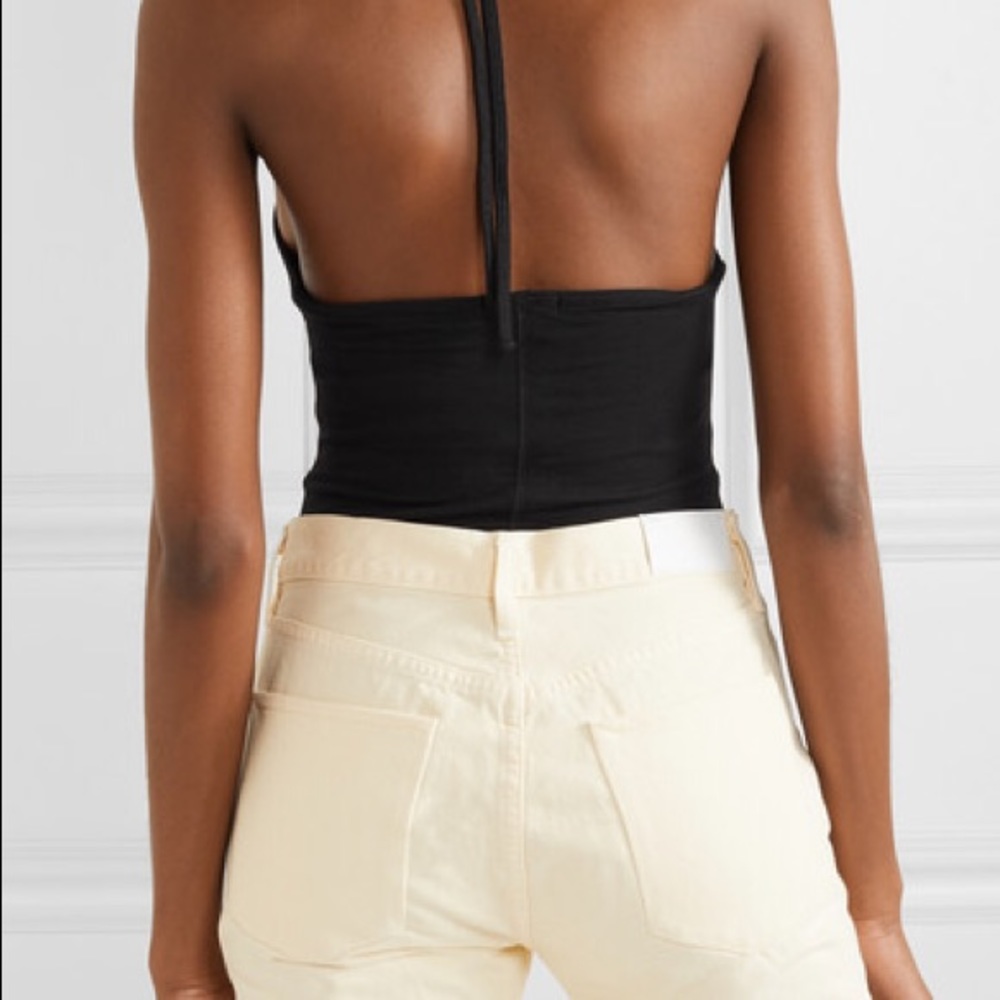 ATM ANTHONY THOMAS MELILLO halterneck  bodysuit - Picture 3 of 7